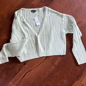 Brand new with tags cropped sweater